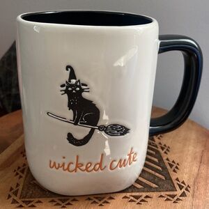 Raw Dunn Wicked Cute Witch Cat Halloween inspired Mug